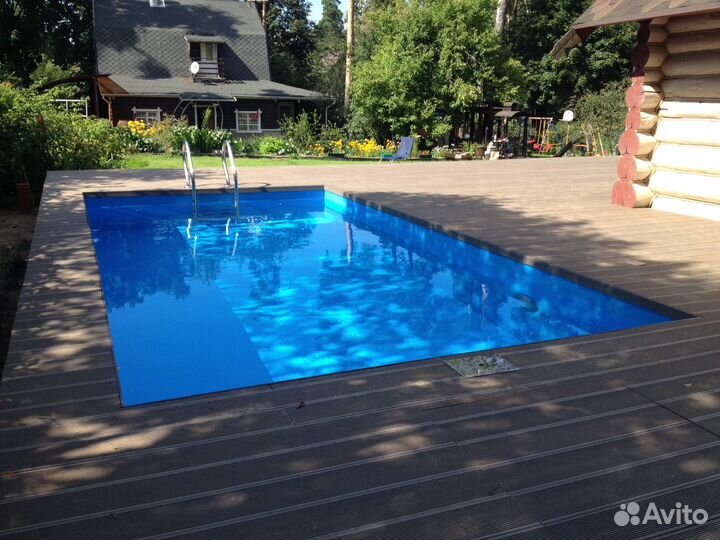 Бассейн полипропиленовый 5х3х1,5