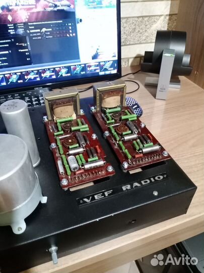 Ламповый усилитель VEF radio