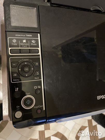 Принтер Epson tx 409 на запчасти