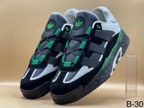 Кроссовки Adidas Niteball Black/Green (41-45)