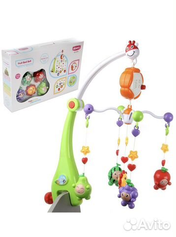 Новый мобиль Velb Co музыкальный в кроватку