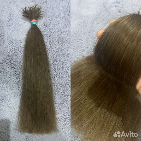Волосы для наращивания русые