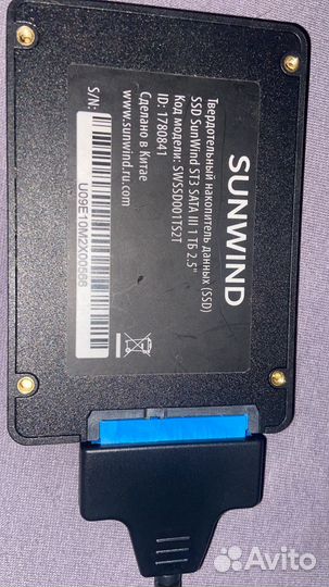 Жесткий диск SSD Sunwinnd 1 TB