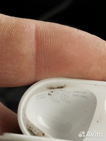 Кейс зарядный apple airpods 1, 2