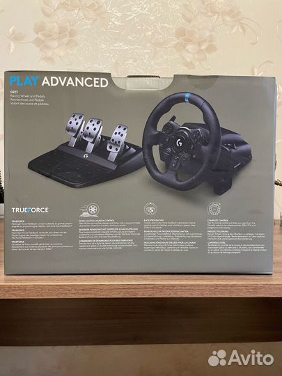 Руль Logitech G923 + Коробка передач Logitech