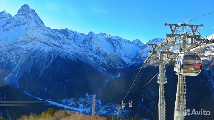 Автобусный тур в Кавминводы и Домбай