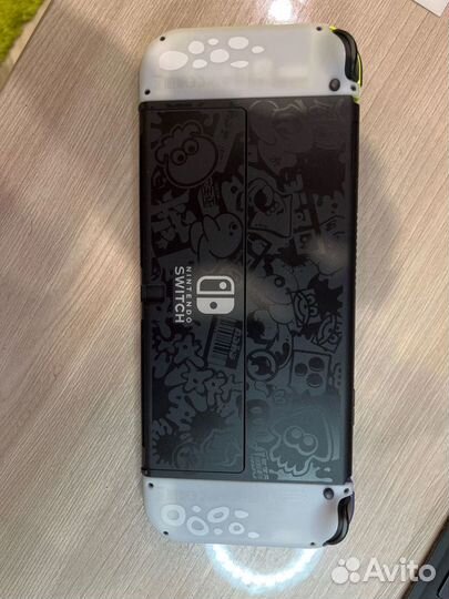 Nintendo switch oled splatoon 3 edition