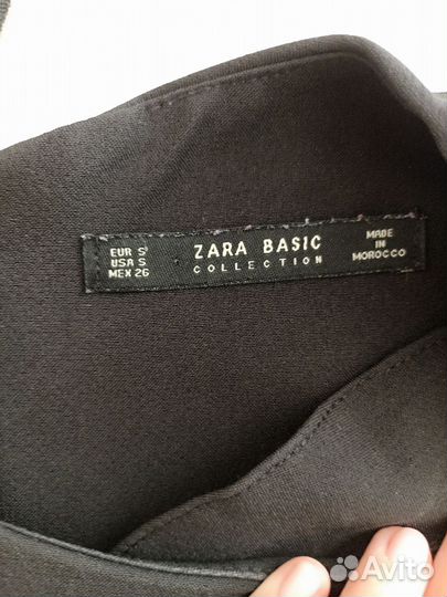 Платье zara черное