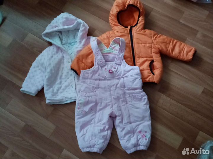 Вещи пакетом на девочку размер 80