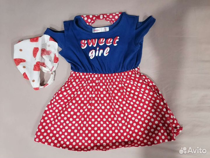 Одежда пакетом для девочки 104 110 116
