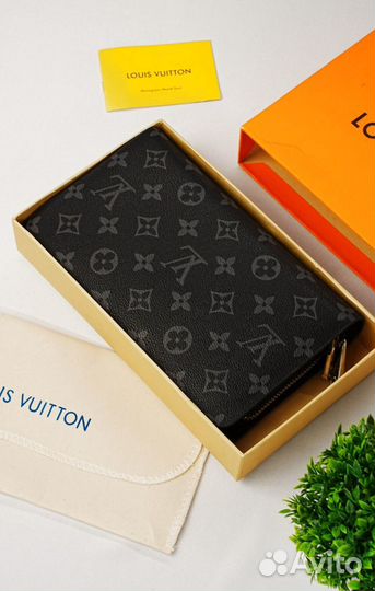 Органайзер Louis Vuitton Zippy Monogram Eclipse лю