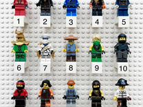 Lego ninjago минифигурки обновлено 28.02.2024