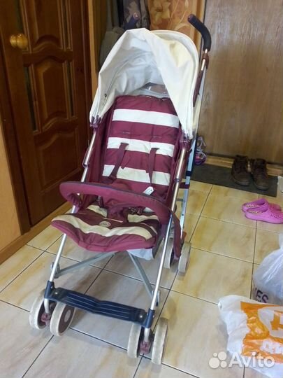 Прогулочная коляска трость marine design