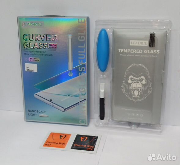 Защитное стекло Huawei Mate 50 Pro с уф клеем