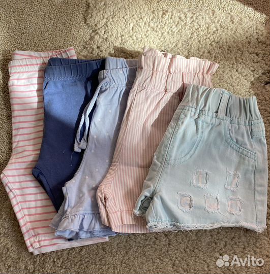 Вещи пакетом для девочки 92 98 см