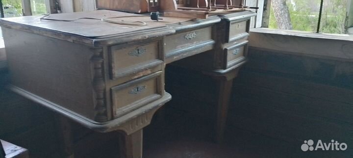 Стол письменный антикварный