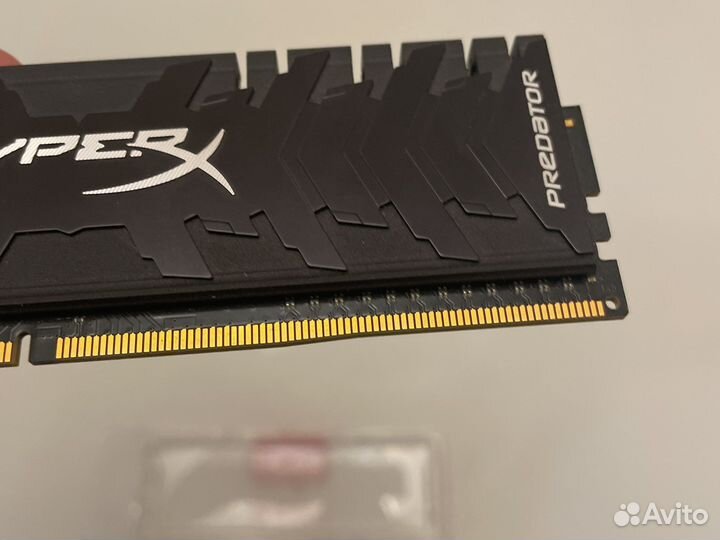 Оперативная память ddr4 8gb 3400 hyperX