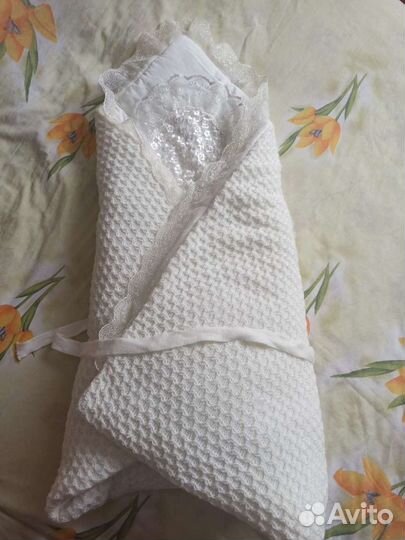 Детский конверт на выписку