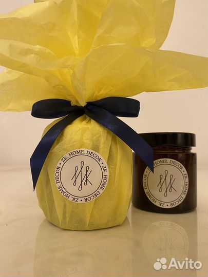 Соевая свеча ZK.home.decor