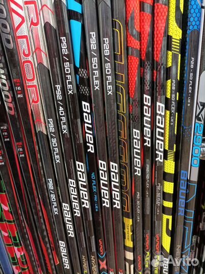Переходные и детские хоккейные клюшки Bauer