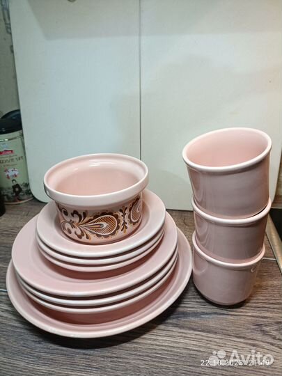 Столовый сервиз Бугульминский фароровый завод
