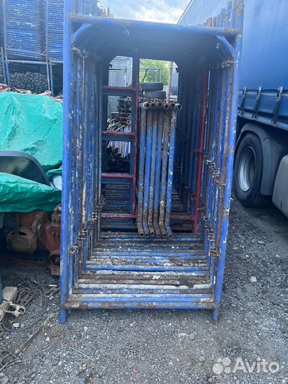 Леса строительные рамные