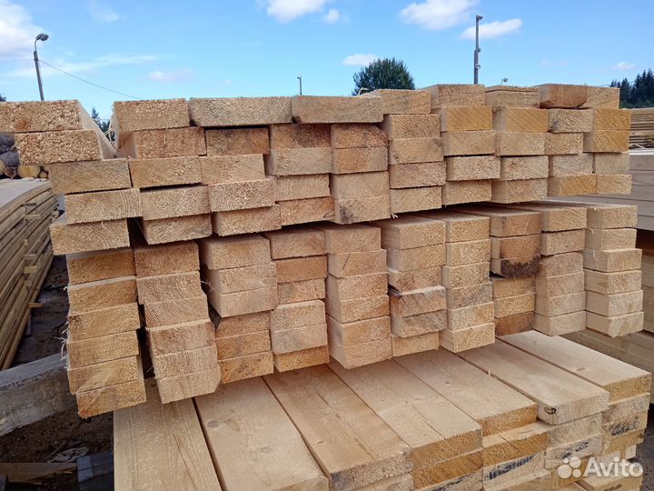 Брусок 50\50\6000 1 сорт