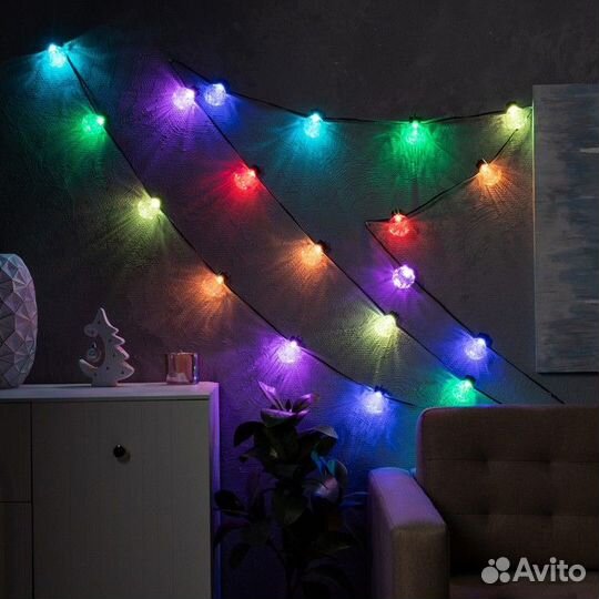 Нить DCR. smart, 6 м, с насад. Цветочки, d6 см, IP