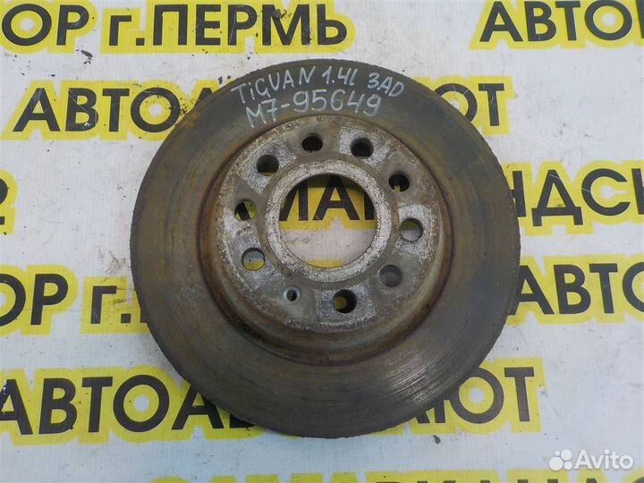 Диск тормозной задний Volkswagen Tiguan I 2007-20