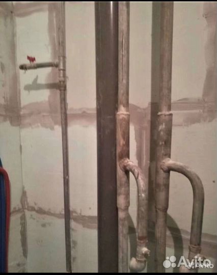 Замена стояков отопления Водоснабжения Сварка