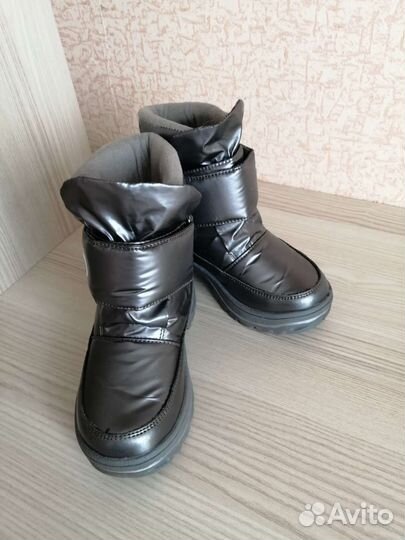 Зимние ботинки для девочки, р 27