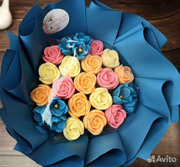 Шоколадные розы choco flowers6