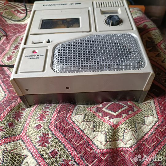 Кассетный магнитофон Романтик 306- 1989г