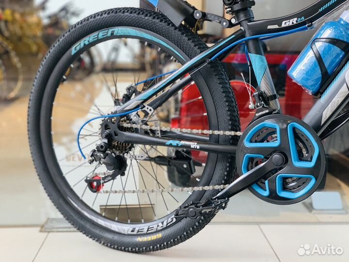 Велосипед подростковый на спицах 24