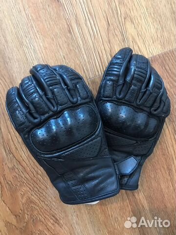 Мотоперчатки кожанные