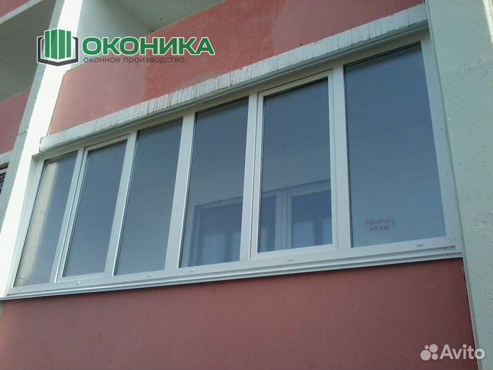 Балкон лоджии остекление