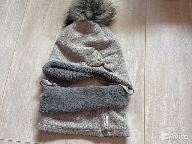 Шапка и шарф для девочки