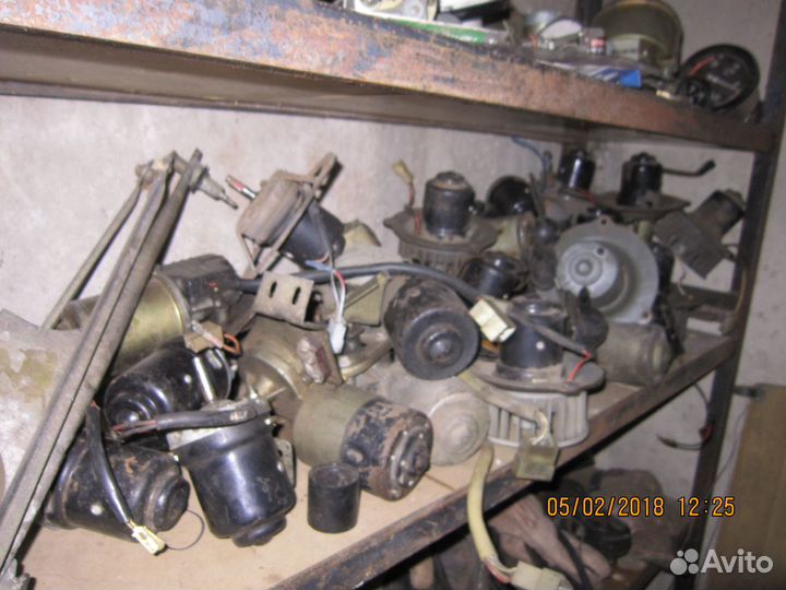 Моторы печки с крыльчатками 24В и12в