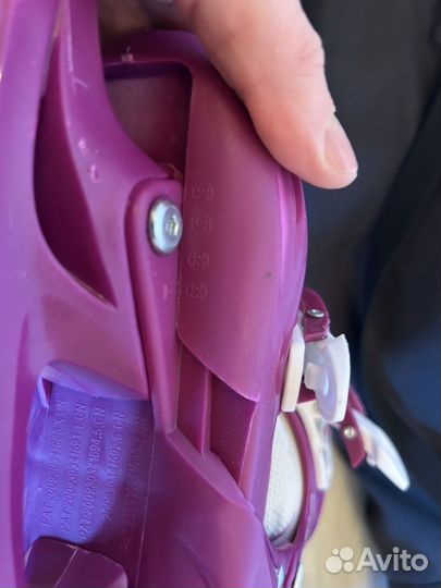 Коньки детские раздвижные 30-33