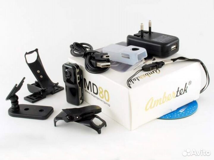 Мини камера Ambertek MD80 с датчиком звука
