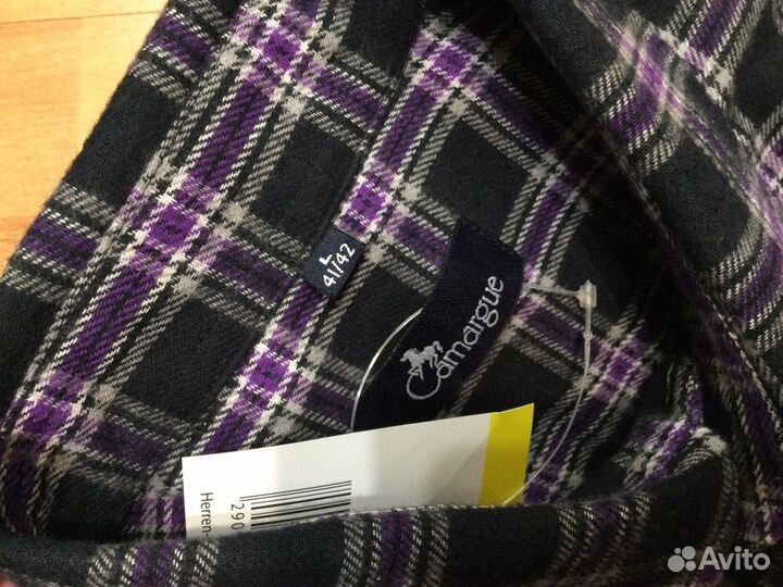 Рубашка фланель новая 52 р