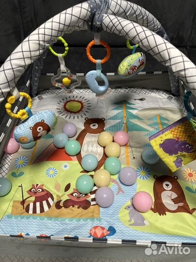 Игровой коврик-манеж для малышей