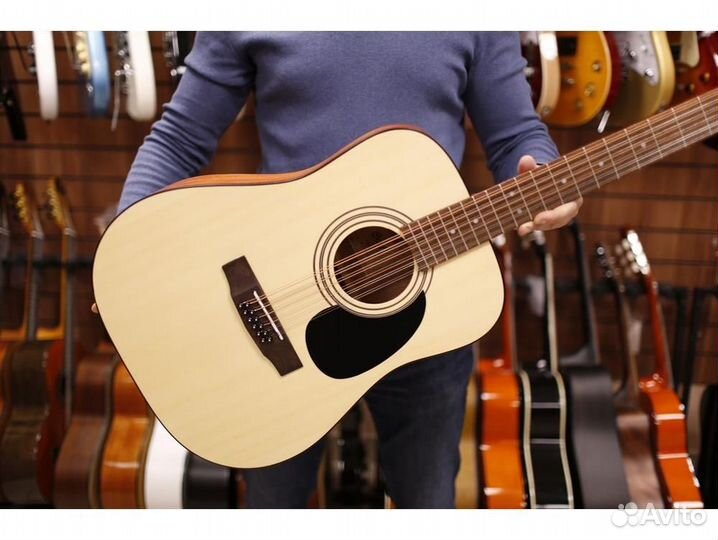 Cort AD810-12-wbag-OP - Акустическая гитара 12-стр