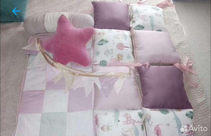 Бортики в кроватку