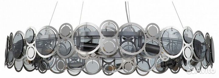 Подвесной светильник Indigo Sole 12016/10P Nickel