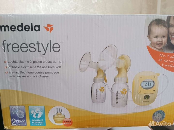 Молокоотсос medela freestyle электрический
