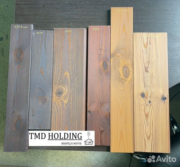 Планкен прямой для фасада из термососны 18*140