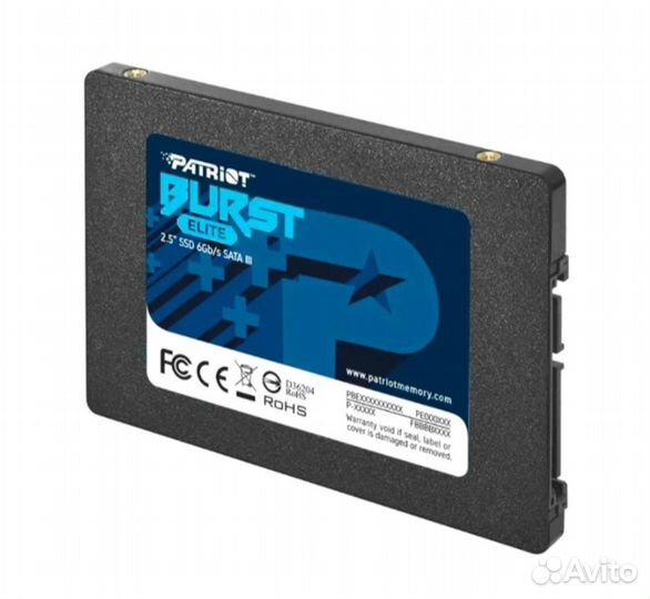 SSD Patriot Memory Burst Elite 240gb. Новый
