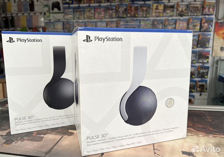 Беспроводные наушники Pulse 3D для PS5, PC