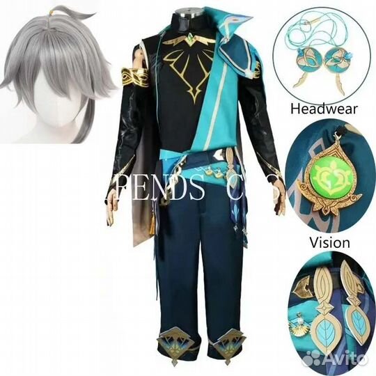 Косплей геншин аль хайтам